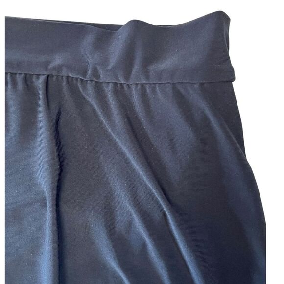 NWOT Magicsuit | Plus Size Jersey Tennis Skirt Swim Bottom Black Skort 14 - Picture 8 of 10